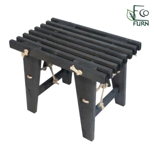 EcoFurn® Ekopenkki Tervaleppä Musta 60 cm